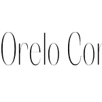 Orelo Condensed