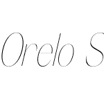 Orelo SemiCondensed