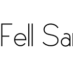 Fell Sans