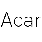 Acari Sans Neue