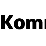 Kommon Grotesk