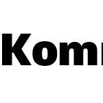 Kommon Grotesk