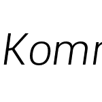 Kommon Grotesk