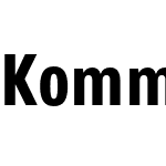 Kommon Grotesk Compressed