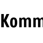 Kommon Grotesk Compressed