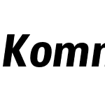 Kommon Grotesk Condensed