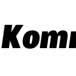 Kommon Grotesk Condensed