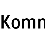 Kommon Grotesk Condensed