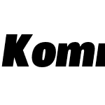 Kommon Grotesk Condensed