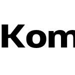 Kommon Grotesk Extended