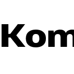 Kommon Grotesk Extended