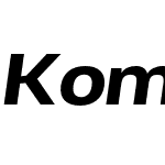 Kommon Grotesk Extended