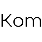 Kommon Grotesk Extended