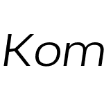 Kommon Grotesk Extended