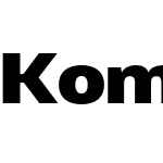 Kommon Grotesk Extended