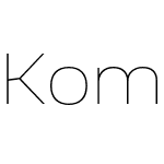 Kommon Grotesk Extended