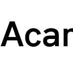 Acari Sans Neue
