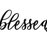 Blessed Script