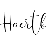 Haertbel Script