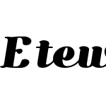 Etewut Serif