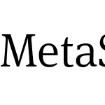 Meta Serif OT