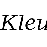 Kleukens Egyptienne