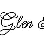 Glen & Coco Mono