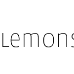 Lemon Sans Unicase