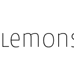 Lemon Sans Rounded Unicase