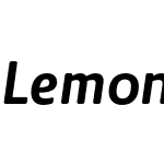 Lemon Sans Rounded