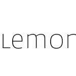 Lemon Sans Rounded Unicase