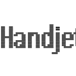 Handjet Rectangle Double