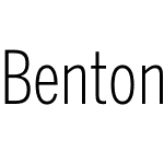 Benton Sans Compressed