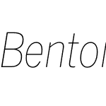 Benton Sans Condensed