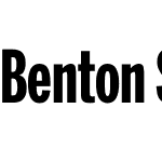 Benton Sans Extra Compressed