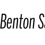 Benton Sans Extra Compressed