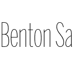 Benton Sans Extra Compressed