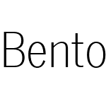 Benton Sans Condensed