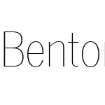 Benton Sans Condensed