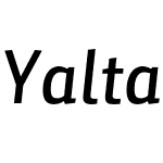 Yalta Sans Pro