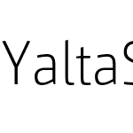 Yalta Sans Pro