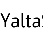 Yalta Sans Pro