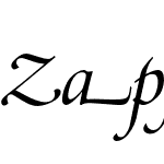 ZapfRenSwaSH-Italic