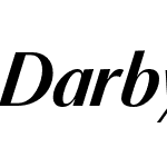 Darby Sans Poster