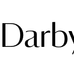 Darby Sans Poster