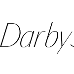 Darby Sans Poster