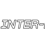 Inter-Bureau Outline Italic