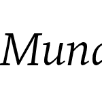 Mundo Serif