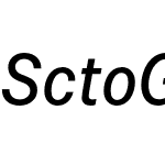 Scto Grotesk B