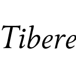 Tibere-LightItalic